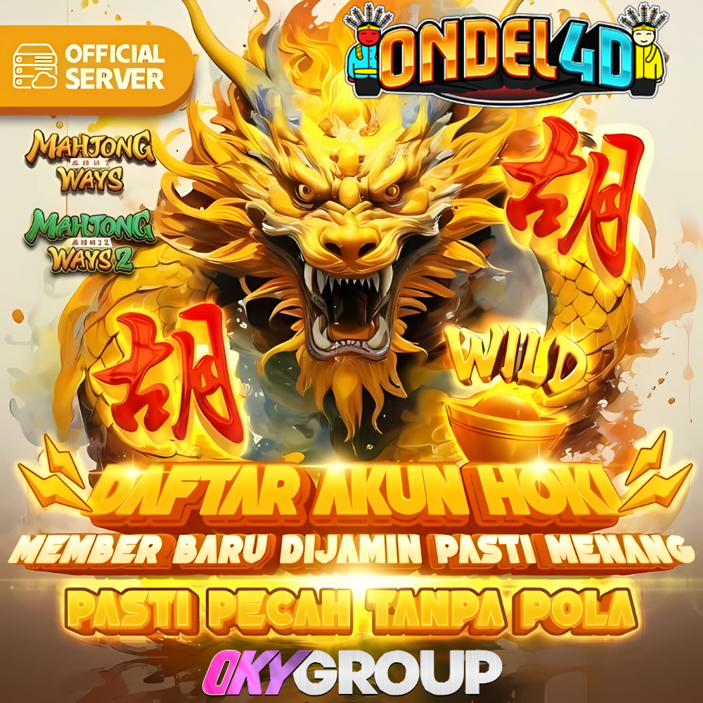 Daftar Ondel4D dengan Akun Hoki Member Baru Dijamin