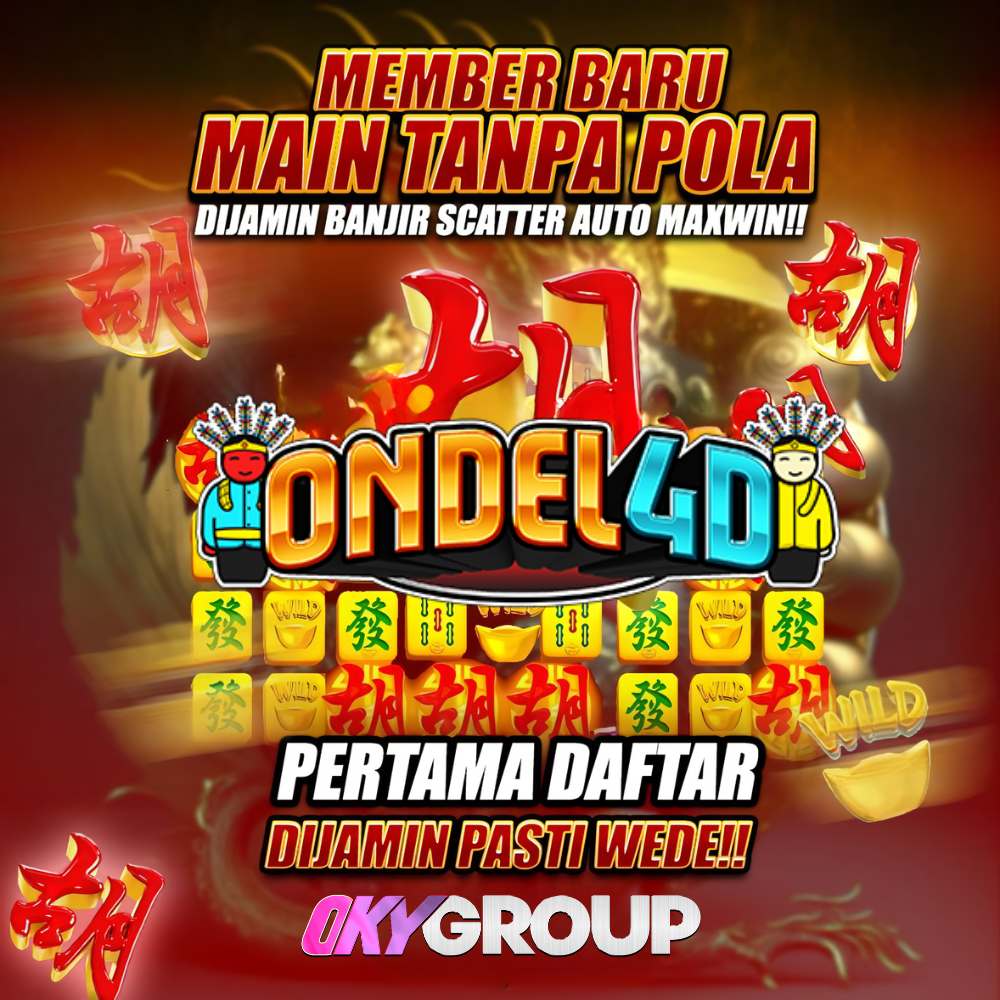 Pertama Daftar ONDEL4D Dijamin Pasti WEDE