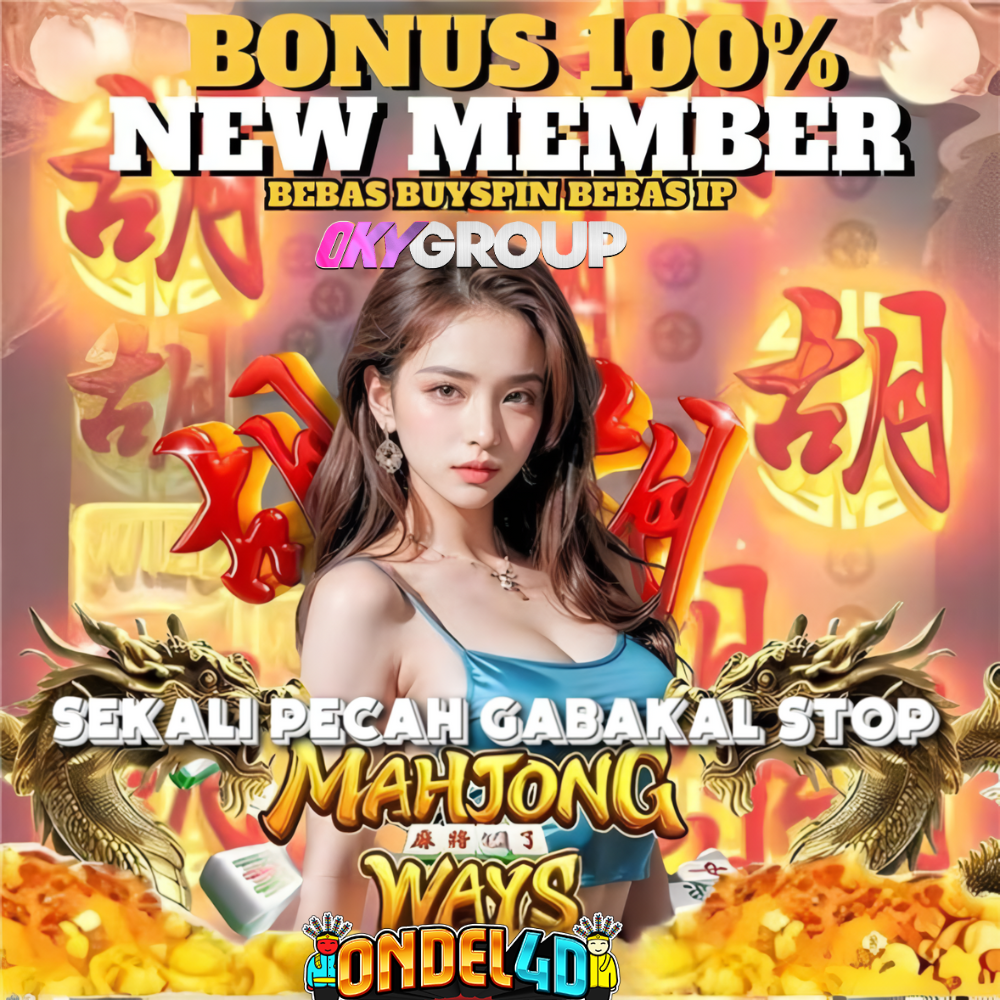 LOGIN ONDEL4D DENGAN BONUS 100% NEW MEMBER