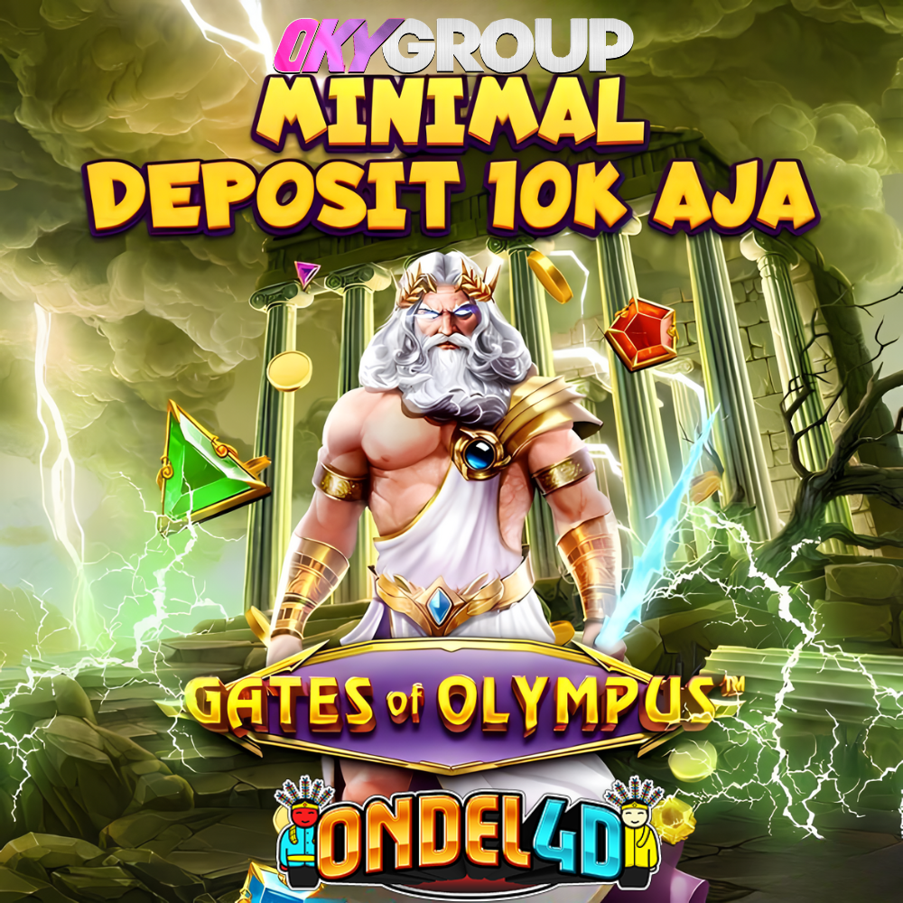 10K Aja Bisa Bermain Gates of Olympus di ONDEL4D